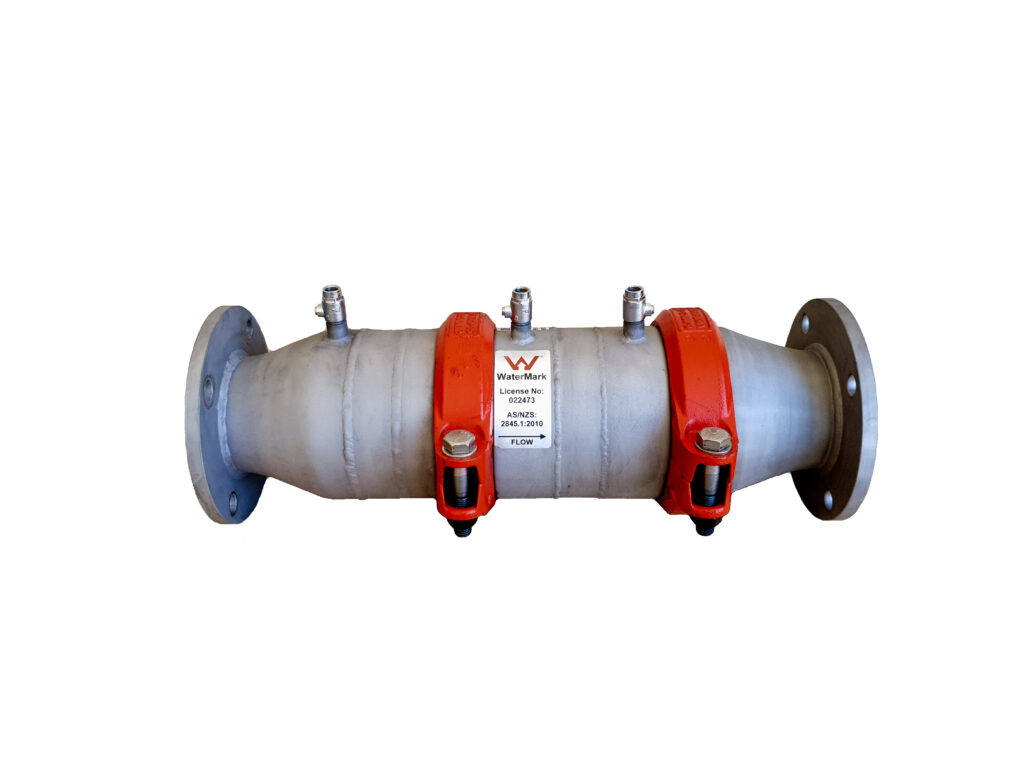 100mm MetCheck double check backflow prevention device. Built from 316 Stainless steel