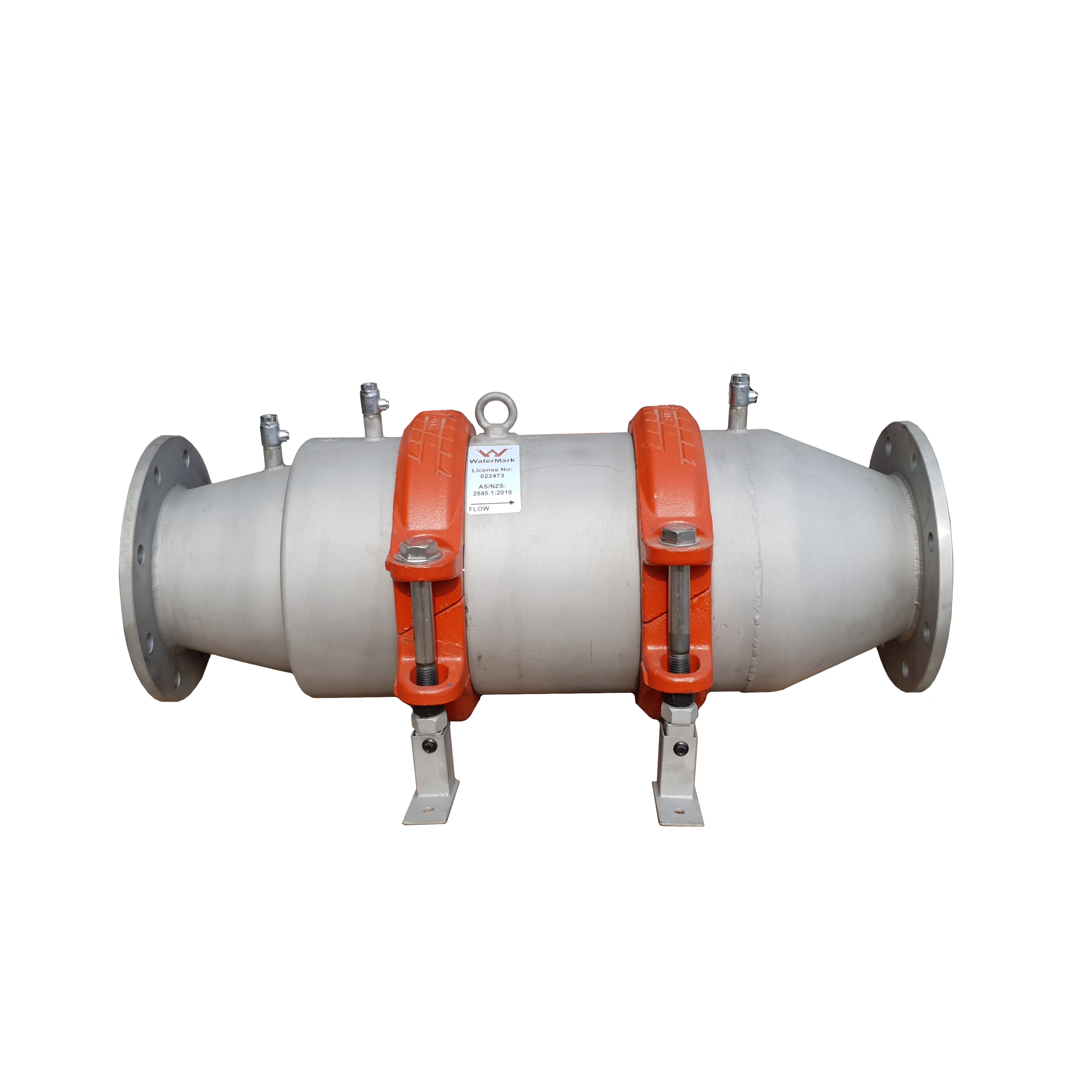 150mm MetCheck double check backflow prevention device. Built from 316 Stainless steel